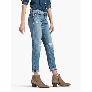 Lucky Brand Sienna Slim Boyfriend Jeans Bixel Wash
